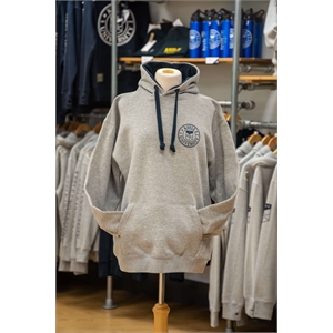 Limited Edition Contrast Hoody Grey Navy